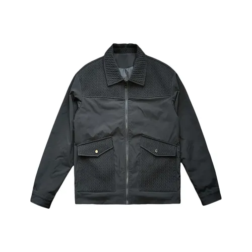 QEWBG Черный [Оксфорд Двойной Layer Утолщенный] Унисекс Куртки