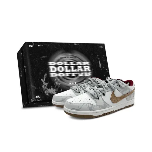 Nike Dunk Аbrasion Resistant Низкие Кроссовки для скейтбординга Унисекс