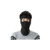 Наушники с меховыми капюшонами, утепляющая маска, черный: 1 упаковка