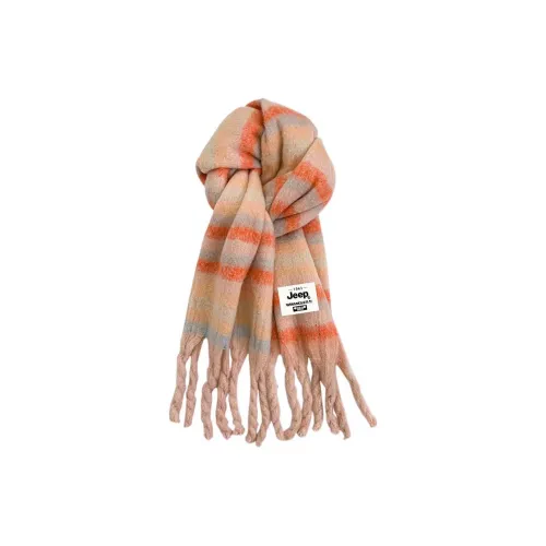 Jeep Полиэстер Трикотаж Шарфы Унисекс