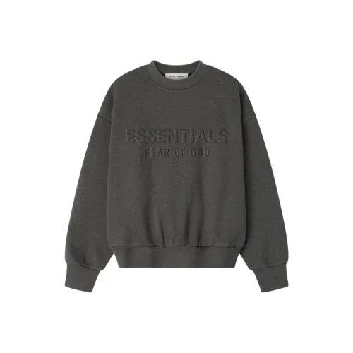 Fear of God ESSENTIALS Fw25 Holiday 2025 Классический Crewneck Свитшот Мужской