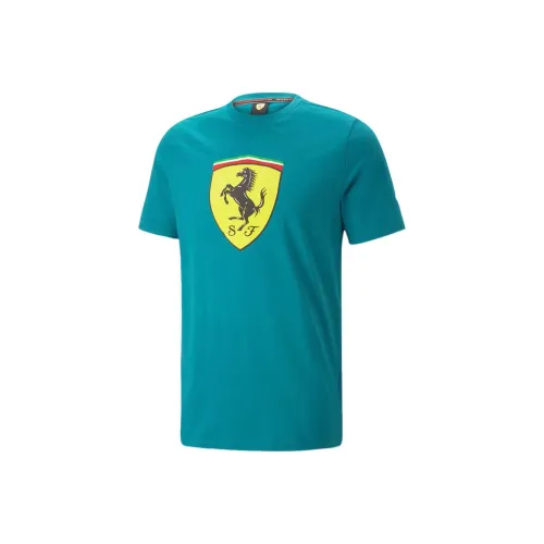 PUMA x FERRARI Race Big Shield Гонки T Рубашка Мужская