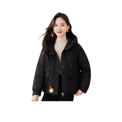 EMINU С капюшоном хлопковый пуховик женский