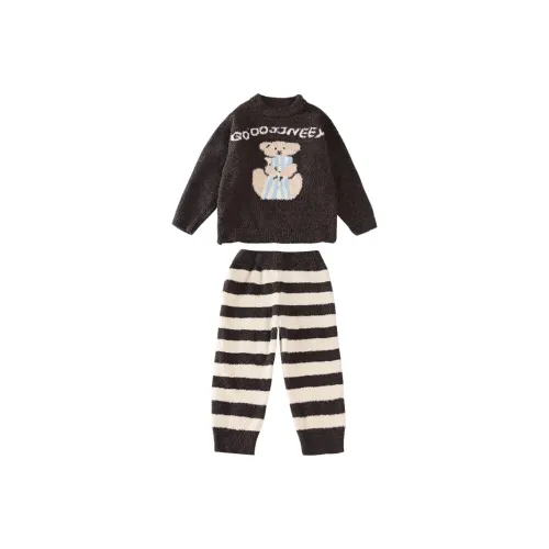 YUNPO Медвежонок Домашняя одежда Школьный возраст Комплект Lounge