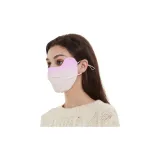 3D Защита глаз и угловая термическая маска, фиолетовая: 1 упаковка