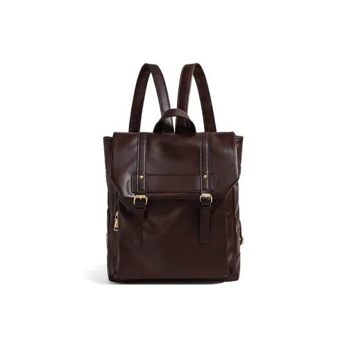 C°BANNER Рюкзак из синтетической кожи средний женский коричневый