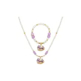 Ожерелье и браслет с жемчужным пони