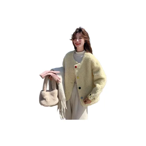 LAOYECHE Бархат Feel Пальто Женское