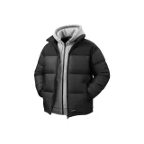 Black [Флисовая подкладка, пуховик]