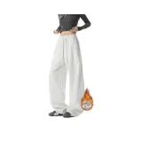 Белый Серый [С флисовой подкладкой, улучшенный]