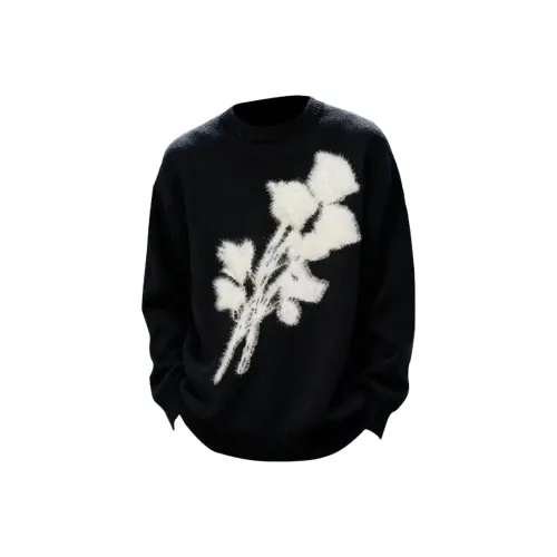 PALKECH Черный Розовый Мягкий Жаккард Унисекс Трикотаж