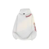 Белый, с флисовой подкладкой (с принтом)