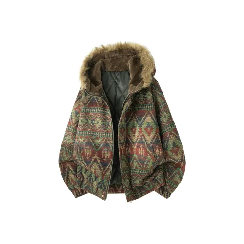 DAWEIBEIKEN Хлопковый пуховик унисекс