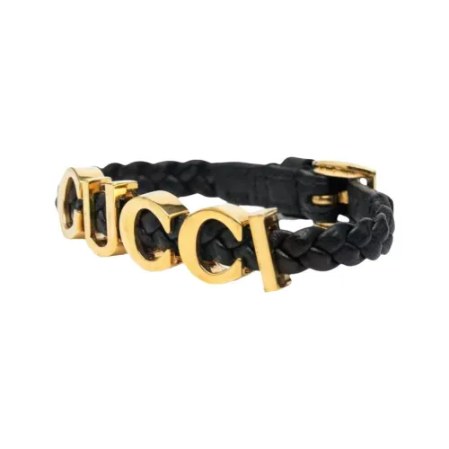 GUCCI Кожа Браслеты Унисекс Черный