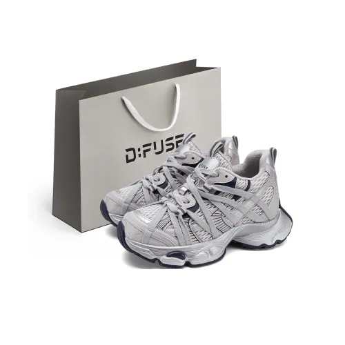 D Fuse SCANDINAVIA Термический Увеличивающий Высоту Устойчивый к Износу Низкий Топ Кроссовки с Толстой Подошвой Женские