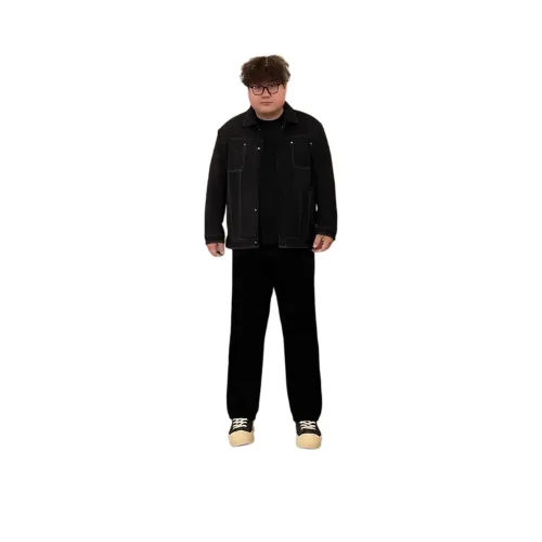 DEMAVIE Черные Унисекс Джинсы