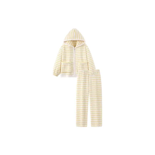 ЮЙЧЖАОЛИНЬ Pajama Комплект Осенний и Зимний Женский