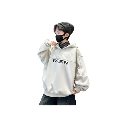 YUNPO Экрю С флисовой подкладкой Худи и Свитшоты для школьников