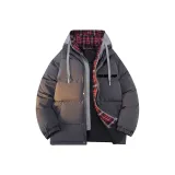 Серый с серой сеткой, капюшон