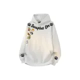 Бело-серый вереск (утолщенная флисовая подкладка)