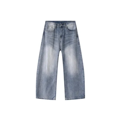 NRXX Blue Unisex Jeans NRXX Синий Унисекс Джинсы