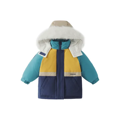 JELLYBABY Синий KIDS Пуховики