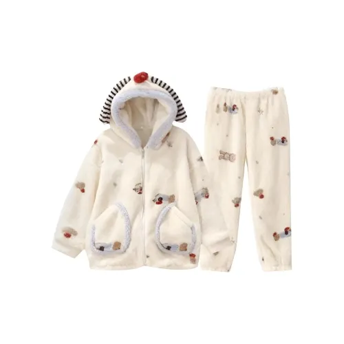 JINXU Такса Женские Пижамные Комплекты