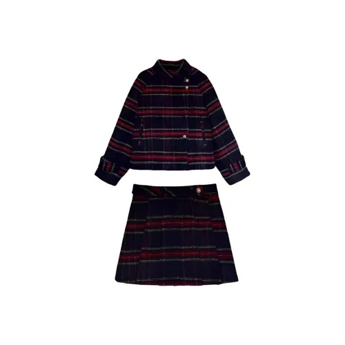 MORTEN SOLUM Шерстяное пальто + юбка Женские комплекты с юбкой