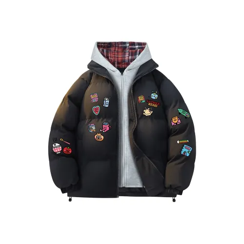 LA'T.WEEKEND Хлопковый пуховик унисекс