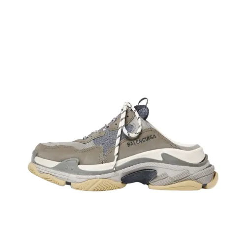 Balenciaga Triple S Стильный Сандал Мужской Серый Синий