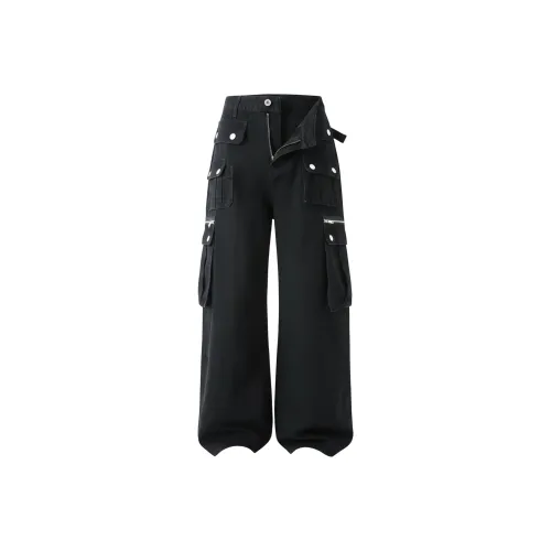 DOGANSON Черные Унисекс Повседневные Штаны