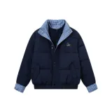 Темно-синий пуховый пиджак