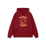 Красный, флисовая подкладка