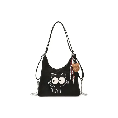 WHERE WHAT WHO ПУ (полиуретан) Сумка через плечо Стандартная Женская Многоцветная