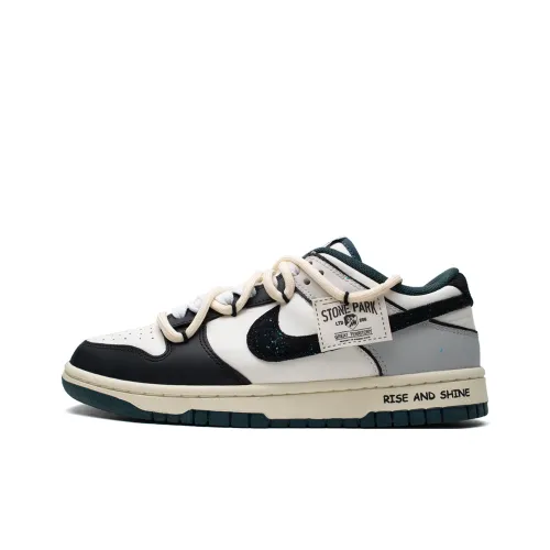 Nike Dunk Sunrise Low Top Скейтборд Кроссовки Unisex Черный Белый Серый