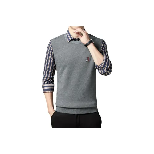 JIUDIIMAN Мужской Трикотаж