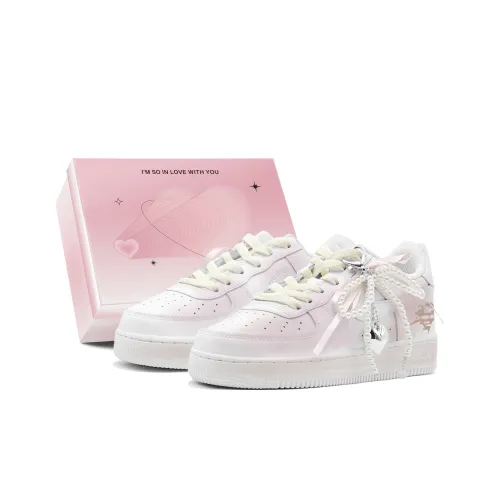 Nike Air Force 1 Air Force 1 Couple's Romantic Gift Pearl Love Heart Detachable Accessories
