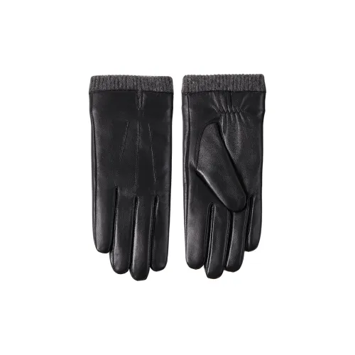 LUOMENG Перчатки из козьей кожи Мужские