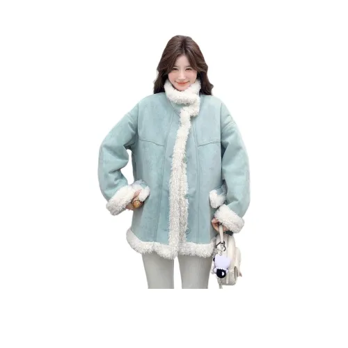 LAOYECHE Бархат Feel Пальто Женское