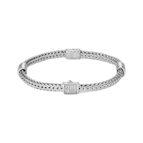 JOHN HARDY Серебряные браслеты унисекс белые