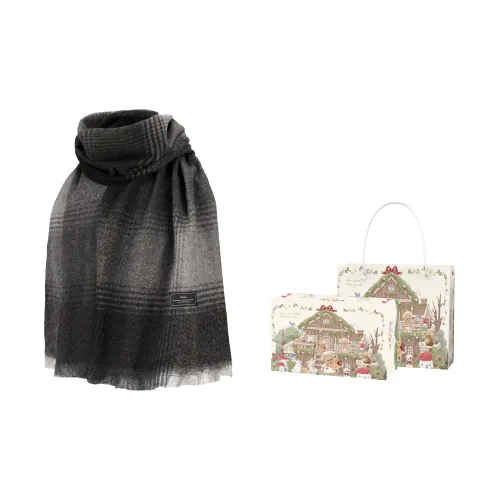 PEAK Вязаные шарфы из искусственного кашемира для мужчин