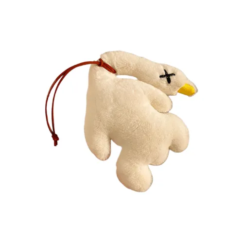 LISHA Креативная Плюшевая Подвеска "Жареная Утка Squawks" Длина 9 см