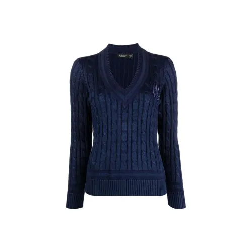 LAUREN RALPH LAUREN Морской синий Женские Свитера