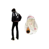 Черный [Anniversary Limited Edition] + Черный флис с утеплением, термический, с вышивкой "Пламя", свитшот