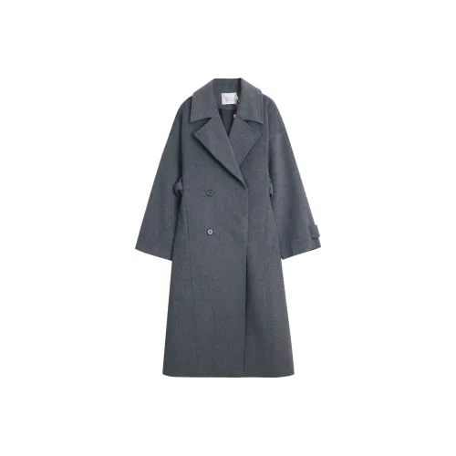 DITB Темно-серый Женский Пальто