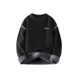 Черный с флисовой подкладкой