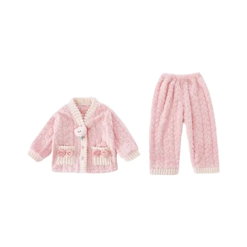 YUNPO Розовый KIDS One Piece Loungewear