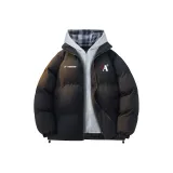 Чёрный-Красный/Белый Логотип (Синяя Клетчатая Шляпа)