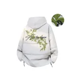 White Photinia Gray (с включенным тяжелым свитшотом)