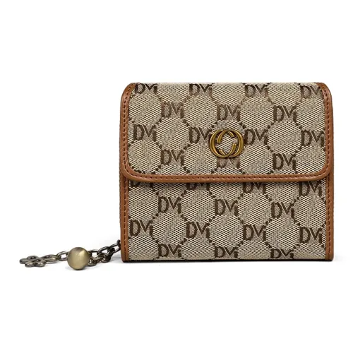 VINEY Ткань Кошелек Стандартный Женский Хаки